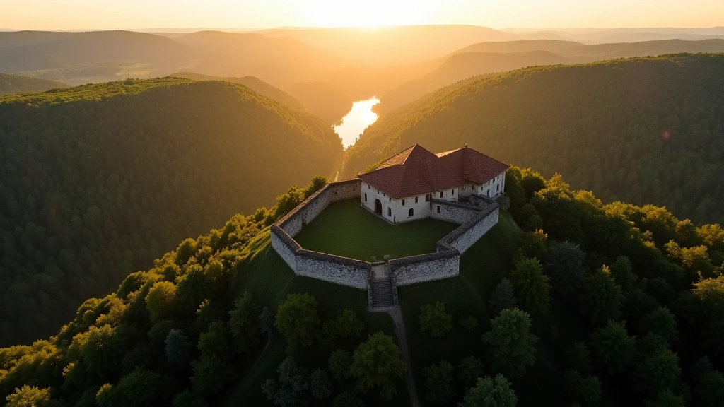 Piliakalnio peizažas